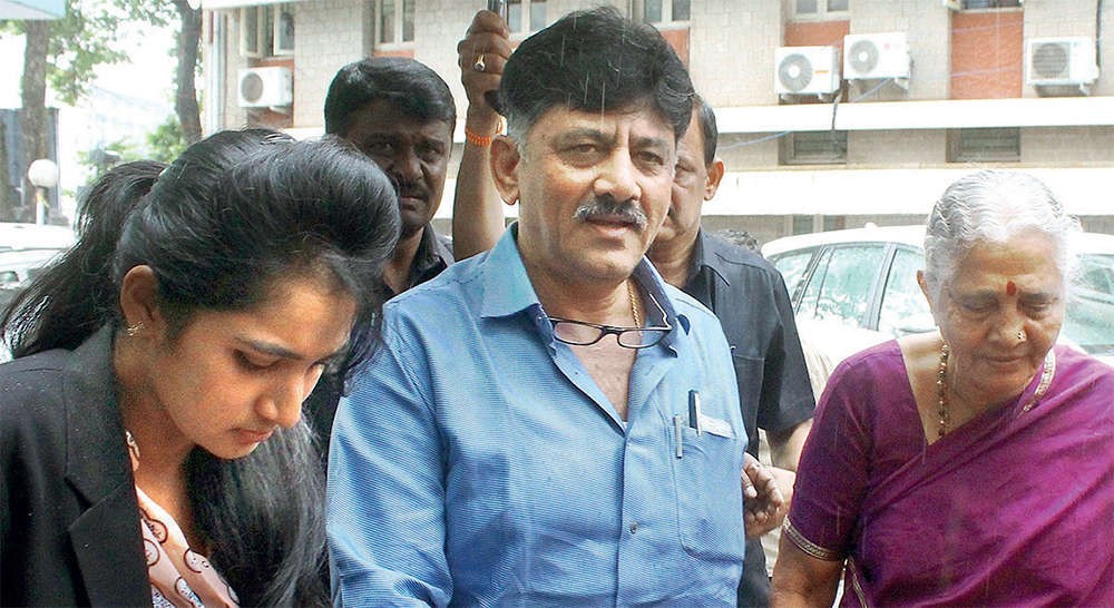 ED seeks in court judicial custody, interrogation of Congress leader Shivakumar