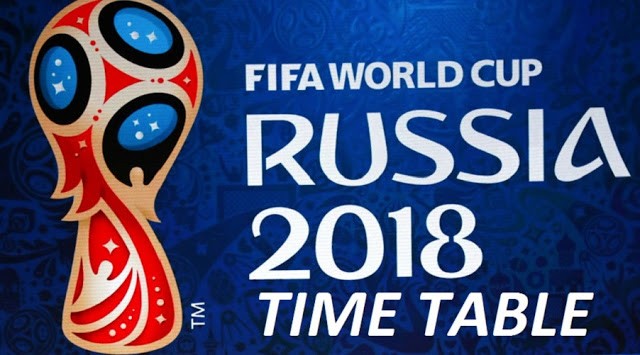 Here's the official Fifa 2018 World Cup timetable with timings Here's the official Fifa 2018 World Cup timetable with timings