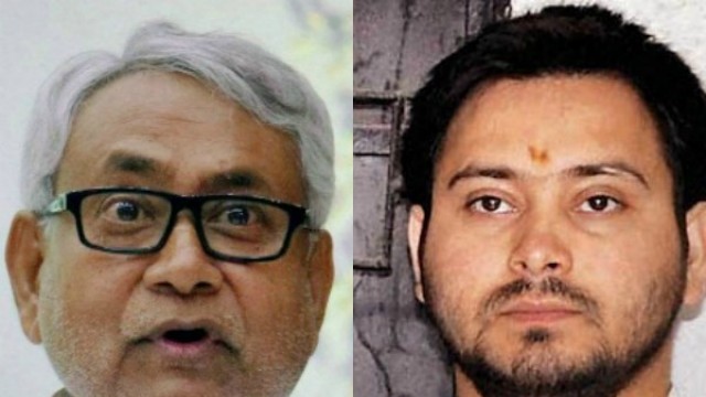 'Today's youth enter politics because of their families': Nitish taunts Tejashwi 'Today's youth enter politics because of their families': Nitish taunts Tejashwi
