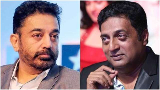 Prakash Raj Hits Out at Kamal Haasan for Not Raising Ban on Rajini's 'Kaala' in Meeting With Kumaraswamy Prakash Raj Hits Out at Kamal Haasan for Not Raising Ban on Rajini's 'Kaala' in Meeting With Kumaraswamy