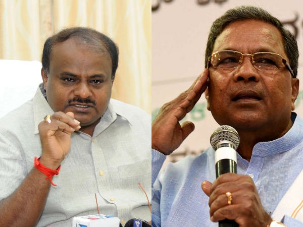 Kumaraswamy, Siddaramaiah Patch up After Yeddyurappa's Call to Rebel JDS-Cong MLAs Kumaraswamy, Siddaramaiah Patch up After Yeddyurappa's Call to Rebel JDS-Cong MLAs