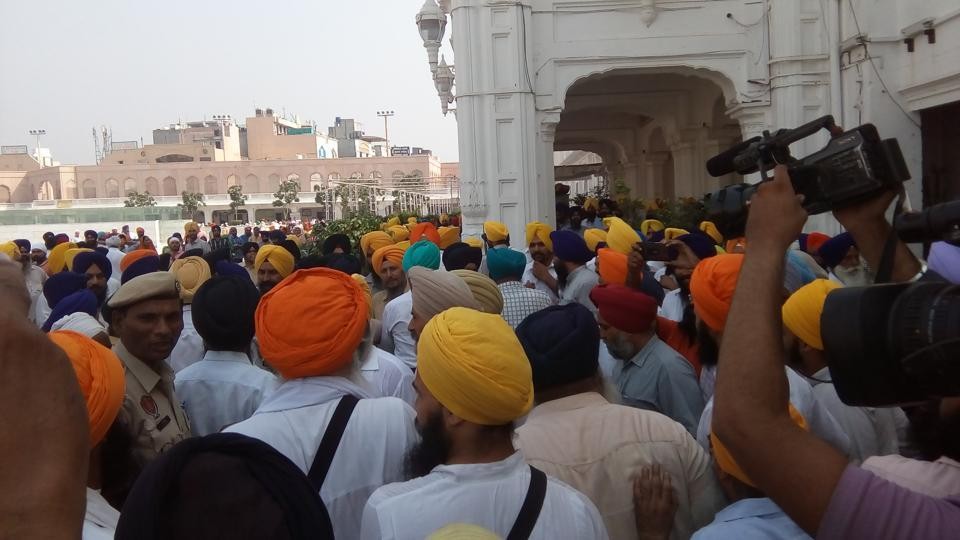 Pro-Khalistan sloganeering mars jathedar address on Operation Bluestar anniversary Pro-Khalistan sloganeering mars jathedar address on Operation Bluestar anniversary