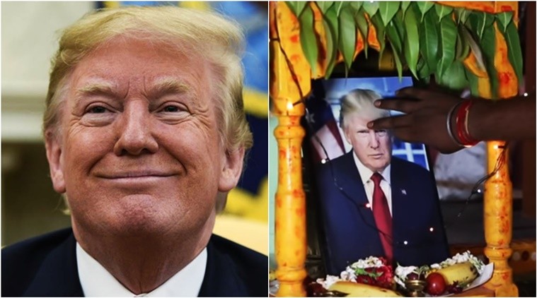 The curious case of the Telangana farmer who worships US President Donald Trump along with other (real) gods The curious case of the Telangana farmer who worships US President Donald Trump along with other (real) gods