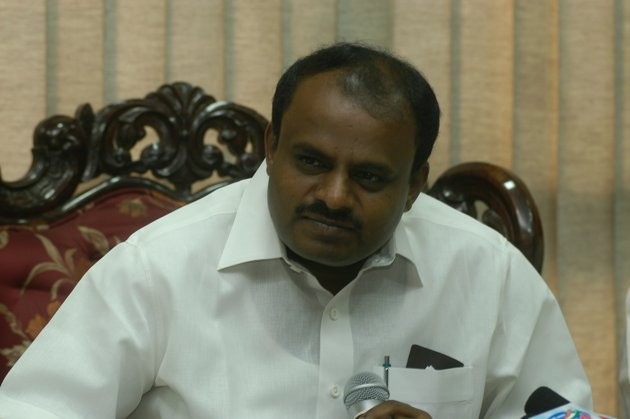 Tension regarding portfolio allocation exists, says Kumaraswamy Tension regarding portfolio allocation exists, says Kumaraswamy