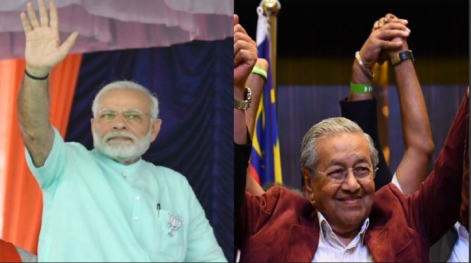 PM meets Malaysian counterpart Mahathir Mohammad PM meets Malaysian counterpart Mahathir Mohammad