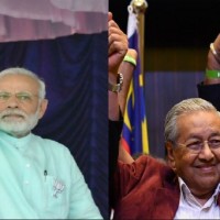 PM meets Malaysian counterpart Mahathir Mohammad