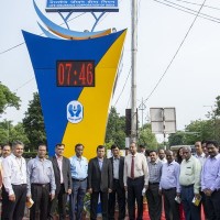 LIC’s ZONAL MANAGER SRI T.C.SUSEEL KUMAR, UNVEILS LIC’s DIAMOND JUBILEE PYLON AT HYDERABAD
