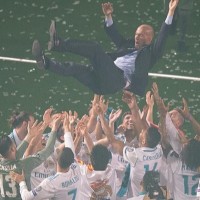 Real Madrid Players Shower Tributes To Outgoing Zinedine Zidane