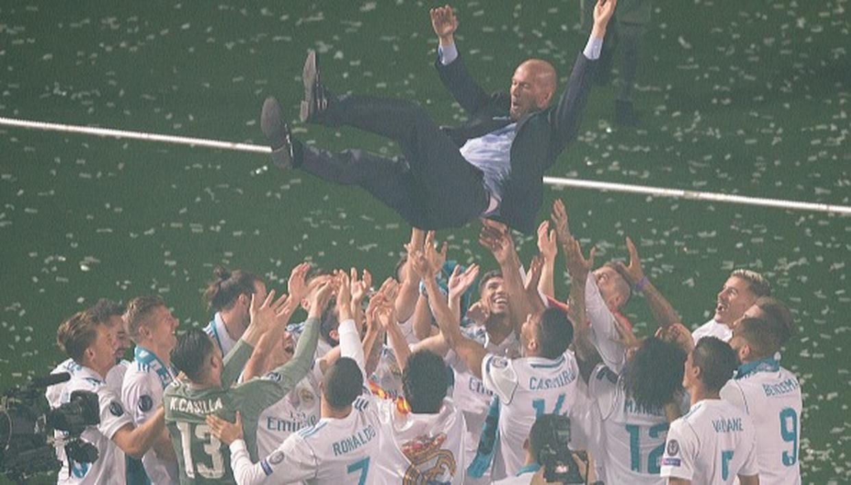 Real Madrid Players Shower Tributes To Outgoing Zinedine Zidane Real Madrid Players Shower Tributes To Outgoing Zinedine Zidane
