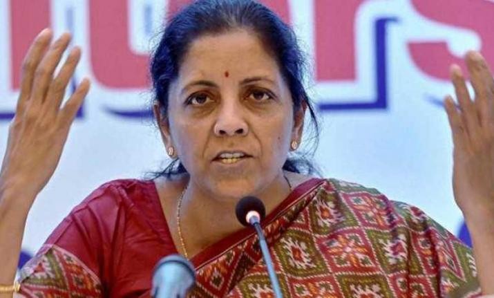 Nirmala Sitharaman said that businesses with annual turnover of 500 million rupees will not have to pay a merchant discount rate on debit card Nirmala Sitharaman said that businesses with annual turnover of 500 million rupees will not have to pay a merchant discount rate on debit card