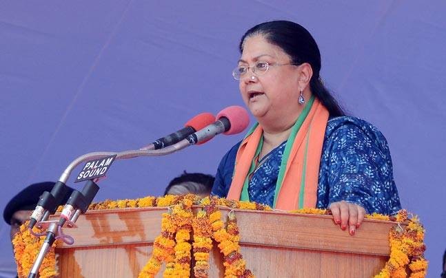 Vasundhara Raje lashes out at Sharad Yadav for calling her fat