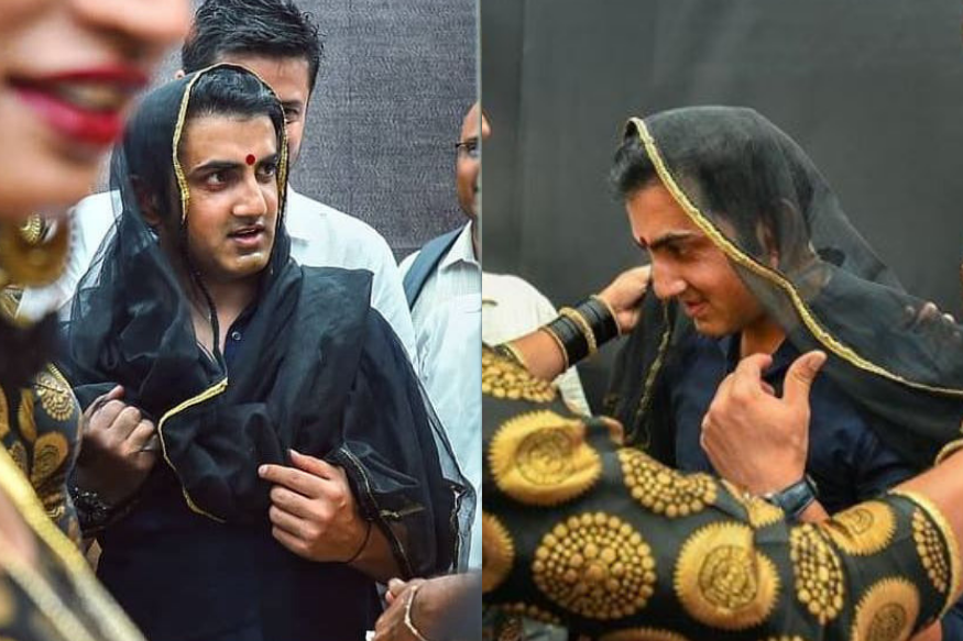 Gautam Gambhir dons 'dupatta' and 'bindi' in a show of support for LGBTQ community Gautam Gambhir dons 'dupatta' and 'bindi' in a show of support for LGBTQ community