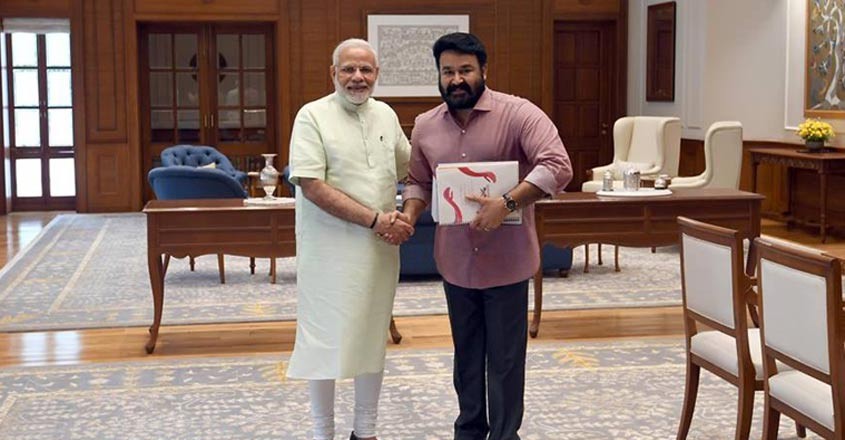Ready to help Kerala irrespective of politics: PM to actor Mohanlal Ready to help Kerala irrespective of politics: PM to actor Mohanlal