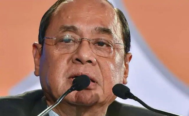 Outgoing CJI Ranjan Gogoi sits in bench for last time at Supreme Court