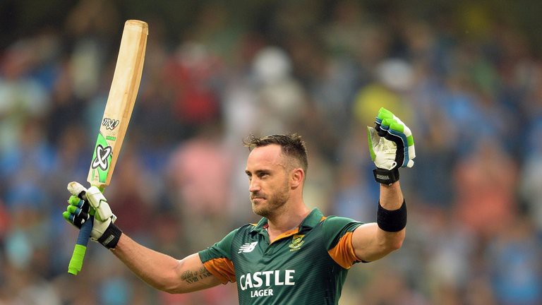 Du Plessis joined the elite list