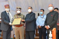 Himachal CM bestows civil services award to Rural Devt Director Himachal CM bestows civil services award to Rural Devt Director