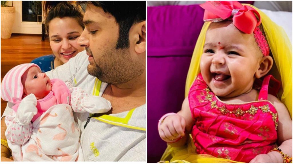 Kapil Sharma dolls up daughter Anayra for Ashthami puja