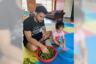 Lockdown diaries: Kunal Kemmu peels 'matar' with daughter Inaaya Lockdown diaries: Kunal Kemmu peels 'matar' with daughter Inaaya