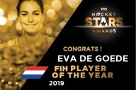 Netherland's Eva de Goede named FIH Player of the Year Netherland's Eva de Goede named FIH Player of the Year