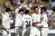 NZ thrash India by 10 wickets in Wellington Test, take 1-0 lead NZ thrash India by 10 wickets in Wellington Test, take 1-0 lead