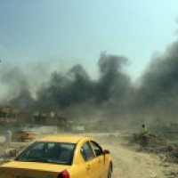 2 rockets hit military base near Baghdad
