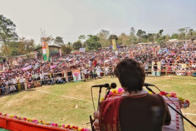 Ahead of phase 3 poll, Priyanka to address 3 rallies in Assam Ahead of phase 3 poll, Priyanka to address 3 rallies in Assam