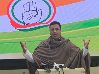 Cong will win 101 seats to form govt in Assam: Surjewala Cong will win 101 seats to form govt in Assam: Surjewala