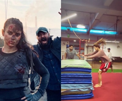 Bollywood's stunt queens gear up for next-level action Bollywood's stunt queens gear up for next-level action