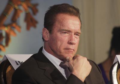 Arnold Schwarzenegger uses his hit movie catchphrases in real life Arnold Schwarzenegger uses his hit movie catchphrases in real life