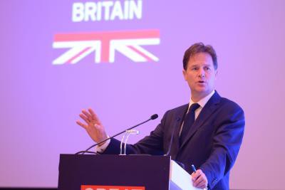 People need to make peace with machines, says Nick Clegg People need to make peace with machines, says Nick Clegg