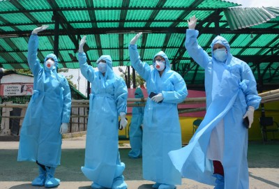 Low-cost air circulated PPE for Covid warriors Low-cost air circulated PPE for Covid warriors