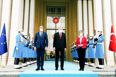 Turkey denies it snubbed EU chief during Ankara visit Turkey denies it snubbed EU chief during Ankara visit