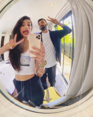 Athiya Shetty to KL Rahul: Grateful for you Athiya Shetty to KL Rahul: Grateful for you