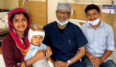 Two-year-old gets successful cochlear implant in Chennai Two-year-old gets successful cochlear implant in Chennai