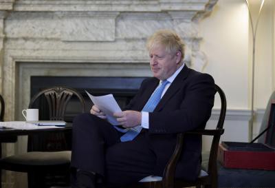 UK PM Johnson to shorten his India trip due to pandemic UK PM Johnson to shorten his India trip due to pandemic