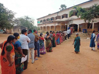 Campaigning ends for municipal elections in Telangana Campaigning ends for municipal elections in Telangana