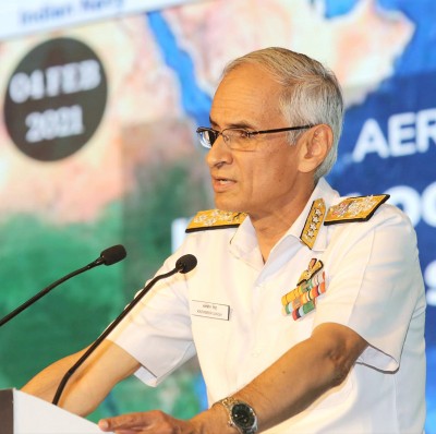 China's intention is to replicate carrier battle groups like US Navy: Indian Navy Chief China's intention is to replicate carrier battle groups like US Navy: Indian Navy Chief