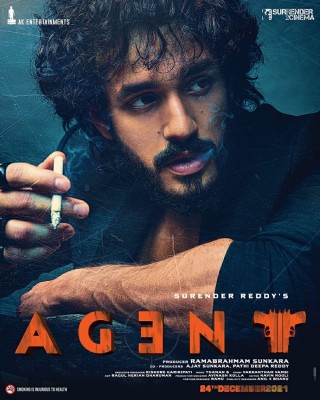 Akhil Akkineni unveils 'Agent' first look, title on b'day