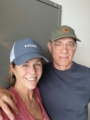 Tom Hanks, Rita Wilson not 'old enough' for Covid vax