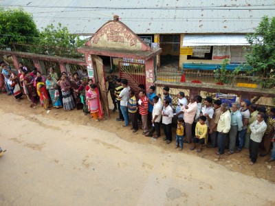 Over 80% turnout in Tripura tribal council polls Over 80% turnout in Tripura tribal council polls
