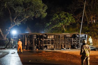 11 dead, 19 injured in China truck-bus collision 11 dead, 19 injured in China truck-bus collision
