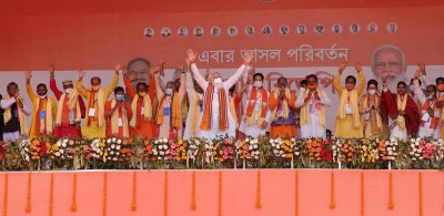 BJP to grab Trinamool, Left strongholds in Bengal BJP to grab Trinamool, Left strongholds in Bengal