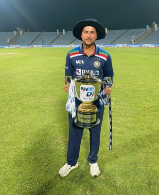Not being a regular in playing XI doesn't bother me: Kuldeep Not being a regular in playing XI doesn't bother me: Kuldeep