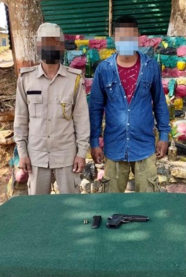 Huge cache of arms, ammunition recovered from Indo-Myanmar border Huge cache of arms, ammunition recovered from Indo-Myanmar border