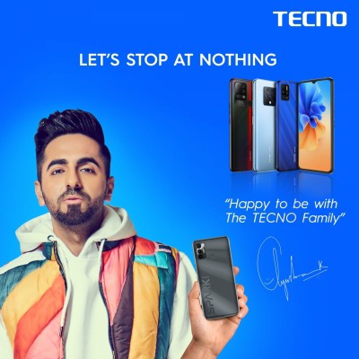 Ayushmann Khurrana roped in as TECNO's India brand ambassador for 2021 Ayushmann Khurrana roped in as TECNO's India brand ambassador for 2021