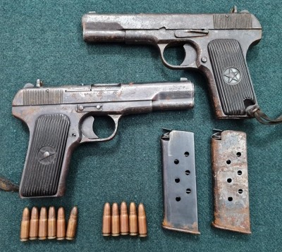 10 pistols recovered in J&K's Kupwara 10 pistols recovered in J&K's Kupwara