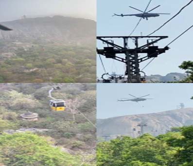 2 dead in Jharkhand cable car mishap, IAF rescue op underway 2 dead in Jharkhand cable car mishap, IAF rescue op underway