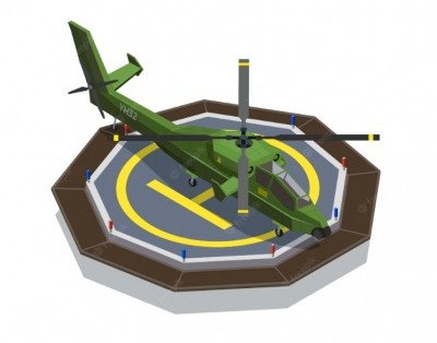 20 helipads with night landing facility built in LWE regions, more soon 20 helipads with night landing facility built in LWE regions, more soon