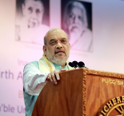Sri Aurobindo's philosophy helps one understand India's soul: Amit Shah Sri Aurobindo's philosophy helps one understand India's soul: Amit Shah