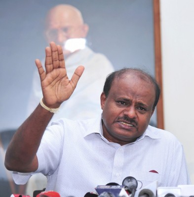 Won't tolerate attempts to disturb peace: Kumaraswamy Won't tolerate attempts to disturb peace: Kumaraswamy